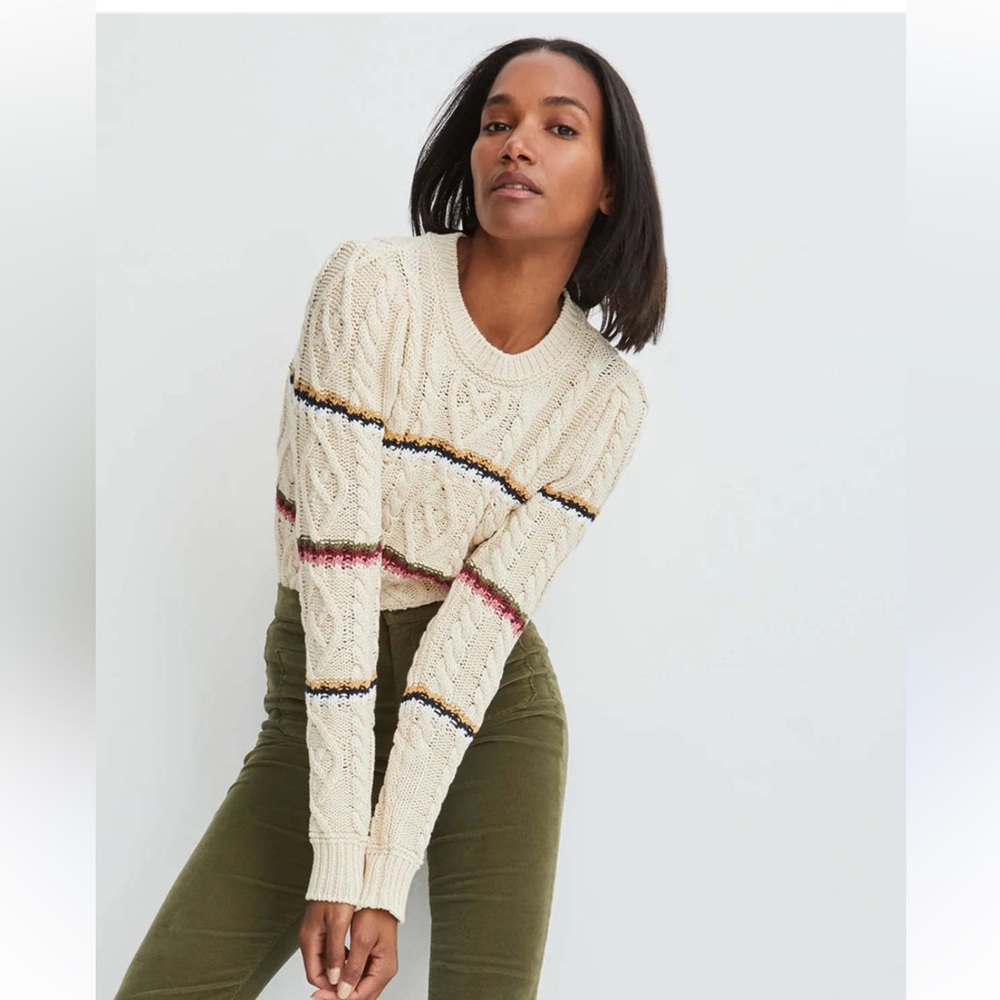Veronica Beard cable-knit sweater